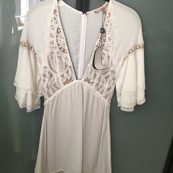 For love and lemons Carmine mini crochet dress XS - Picture 8 of 8